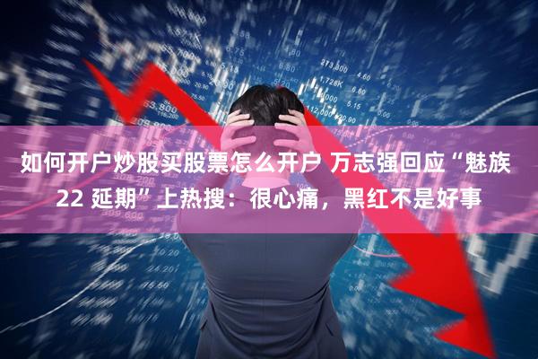 如何开户炒股买股票怎么开户 万志强回应“魅族 22 延期”上热搜：很心痛，黑红不是好事