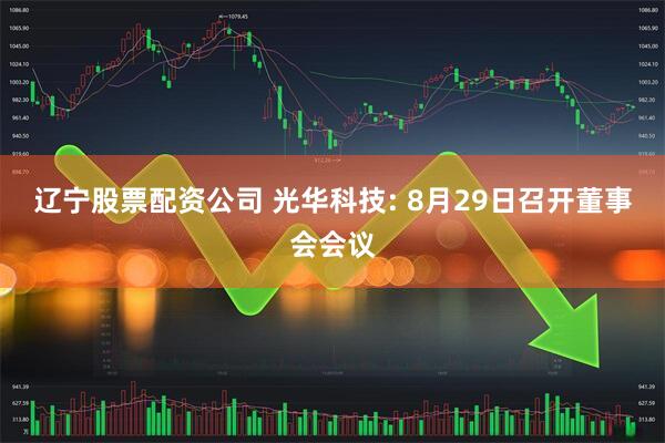 辽宁股票配资公司 光华科技: 8月29日召开董事会会议