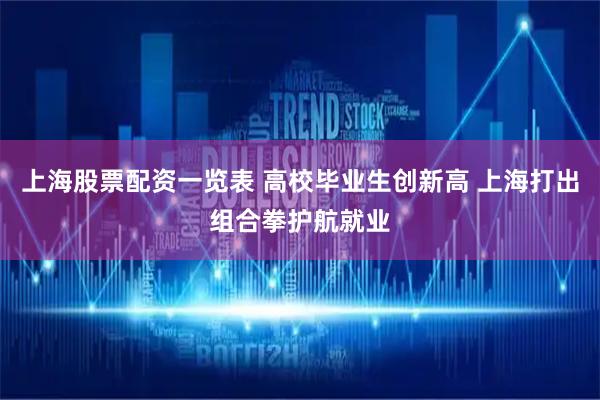 上海股票配资一览表 高校毕业生创新高 上海打出组合拳护航就业